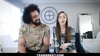 Girlfriend gets banged in crazy poses by Dani Blu’s charm