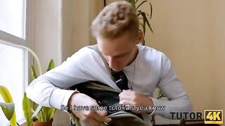Instead of attending classes, the guy was having sex with his tutor