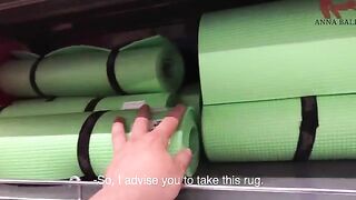 Help me choose a yoga mat for a future passionate session?