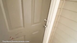 Danni Jones gets delivered by a handsome young man