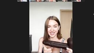 Five sexy babes fucking each other on a zoom call with no limits