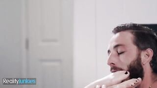 Andi Rose's photoshoot with her stepbrother gets steamy fast