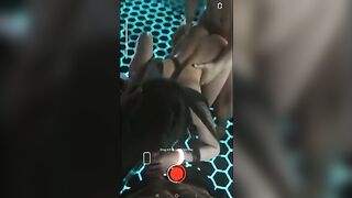 Hot Tifa Lockhart threesome sex in 3D with Final Fantasy and hentai action