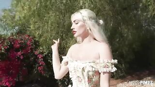 Skye Blue’s big natural boobs get pounded by Jay Romero in a passionate session