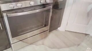 Panty stuffing and peeing with Grey Desire’s wild energy