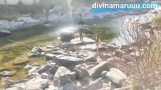 Babe has sex with a stranger in public in the countryside of Cordoba
