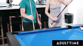 Roommates Paige Owens and Kay Lovely fuck with a young guy hard