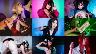 The best cosplay videos of 2021 with MollyRedWolf, a hot babe