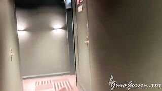 Skinny girl Gina Gerson getting fucked by a BBC at her home