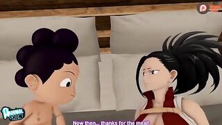 My Hero Academia Hentai - Momo x Mineta sex historia