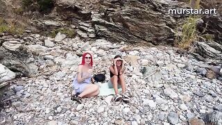 Bloggers fucked stupid whores in the street for a video