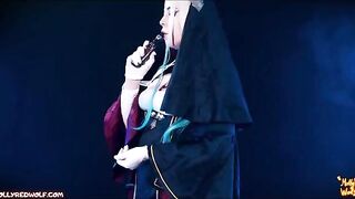 I told a nun a fib, and she punished me with her strap-on