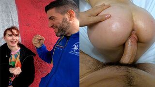 A man picked up a naughty slut on the street and fucked her hard
