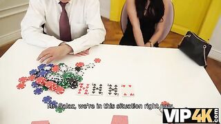 The winner called the roll for sex with a beautiful babe