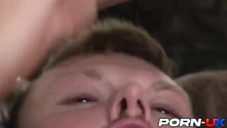 The sexiest Polish teen Misha Cross gets her pussy railed after sucking cock
