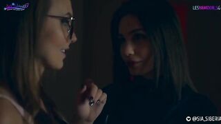 The witches fucked each other with a strapon on Halloween night