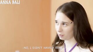 A cute tiny girl got fucked by her stepdad in a roleplay scenario