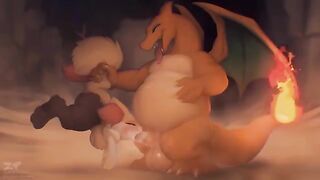 The Fire-type Pokémon is too hot to refuse sex - PokeLewd