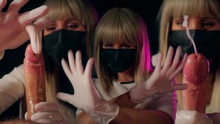 A nurse in a rubber suit will bring you to the clinic twice