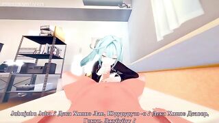 Hentai with cutesy Genshin Impact Faruzan in 60fps