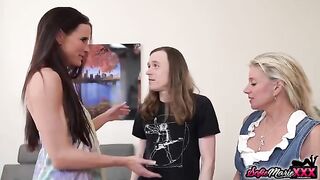 Sofie Marie and Payton Hall share their stepsons in a steamy swap