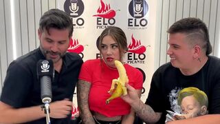 The interview with Elo Podcast ended in a messy, intimate encounter with Sara Blonde