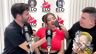 The interview with Elo Podcast ended in a messy, intimate encounter with Sara Blonde