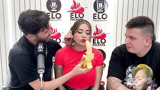 The interview with Elo Podcast ended in a messy, intimate encounter with Sara Blonde