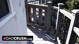 Latina stepdaughter Eliza Ibarra gets cock sucker for a father