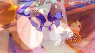 Genshin Impact anime porn compilation with Lisa and Eula