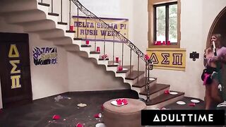 A busty housekeeper gets a rough treatment in this wild scene