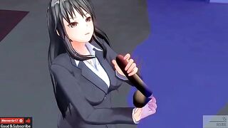 The best Japanese hentai anime with ASMR ear licking action