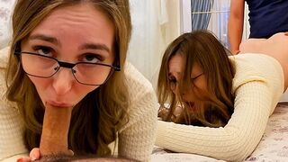 The stepson warmed his stepmother with his dad’s Viagra