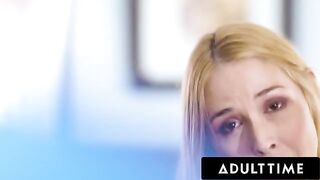 MILF Sarah Vandella teaches her stepson to fuck using her huge tits