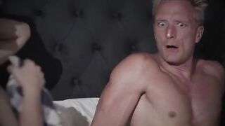 The bad girl is getting cuddled and fucked by step-daddy