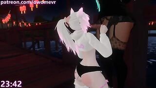 We EDGED each other and CAME into the NEW YEAR in VRchat erp style