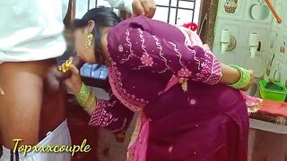 A hot maid was fucked right in the kitchen, showcasing real passion