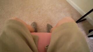 Horny Step Sis mistakes me for her BF through the Glory Hole