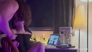 A cute 18-year-old girl gets high and has sex, showcasing her passion