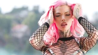 The blonde Chantal Danielle has no limits when it comes to BBC