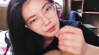 Best blowjob moments with cum in mouth compilation from webtolove