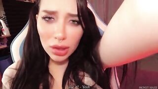 A girl was playing a game with her boyfriend but she cheated