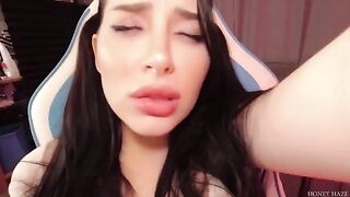A girl was playing a game with her boyfriend but she cheated