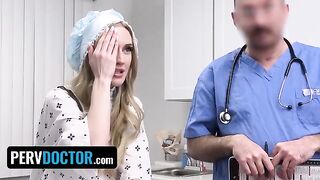 The religious teen Emma Starletto gets examined after the intense encounter