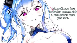 St. Louis is entertained by a richer man in this Joi hentai scene