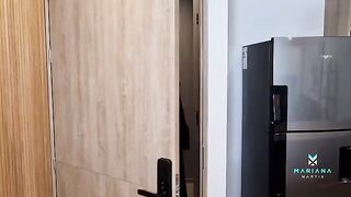 A widow was fucked by her stepson in the ass on a sensitive day