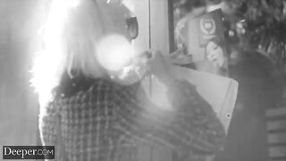 The girl is having sex with her cheating boyfriend in anger