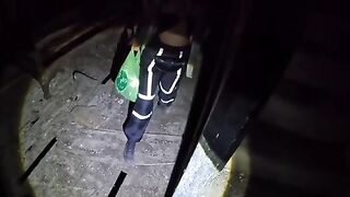 Real estate vlog with hardcore action in 1872' mansion