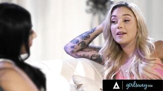 Soft 69 and passionate scissoring with two besties