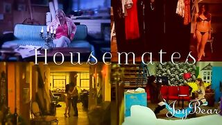 Two bisexual artists create a passionate threesome with a stud